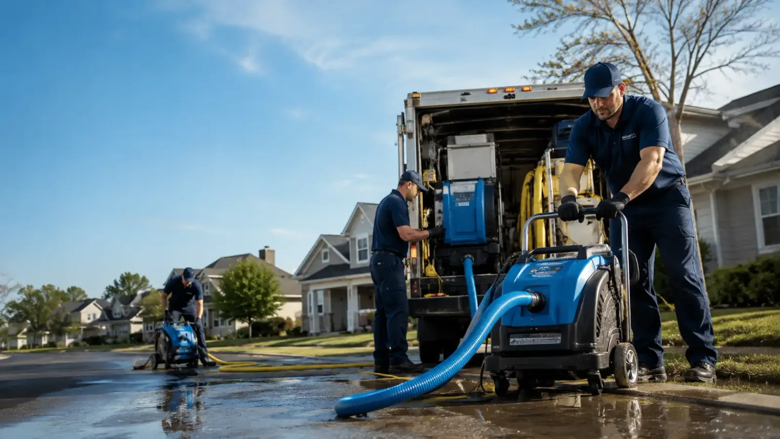 Flood Damage Cleanup in Jerusalem, OH